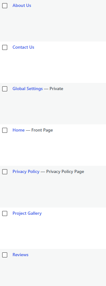 Open the page you want to edit